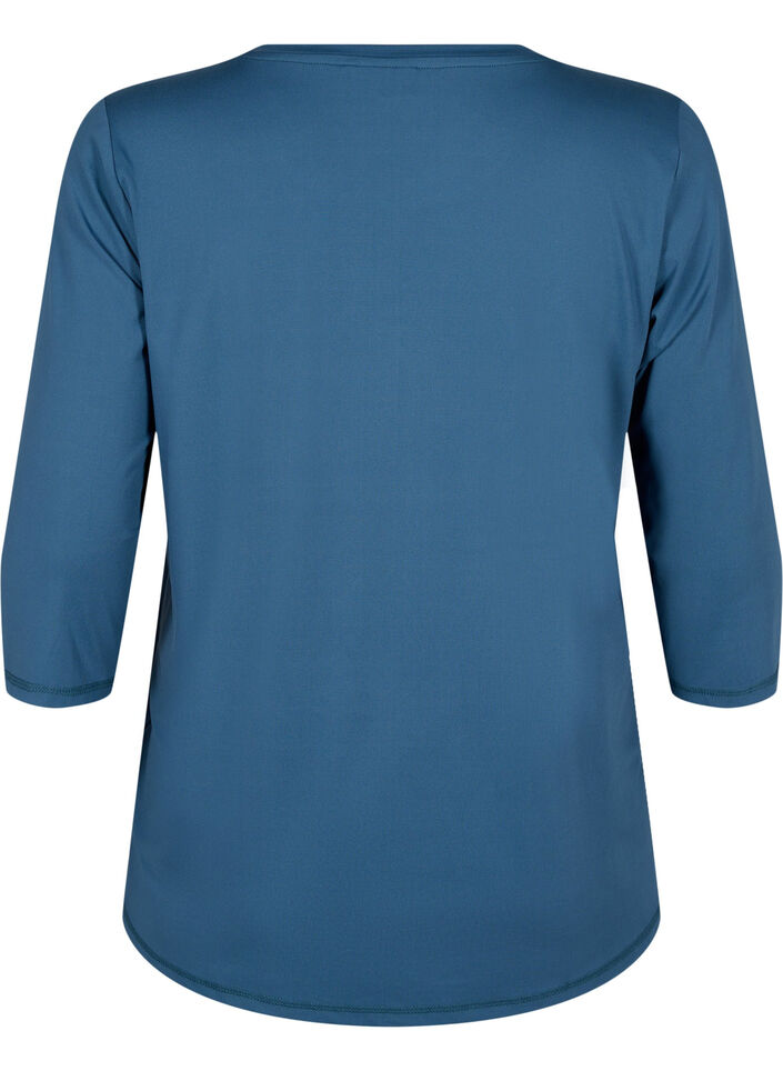 Treenipusero 3/4-hihoilla, Sininen, Packshot image number 1