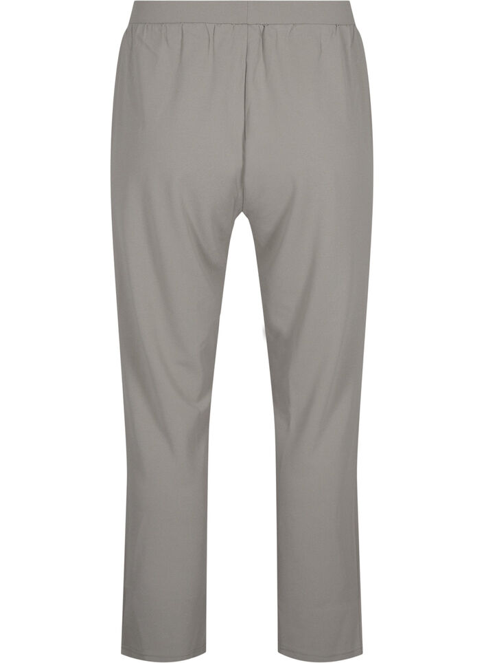 Housut suorassa mallissa, Beige, Packshot image number 1