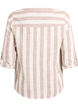 Puuvillainen paitapusero V-p&auml;&auml;ntiell&auml;, Beige, Packshot image number 1