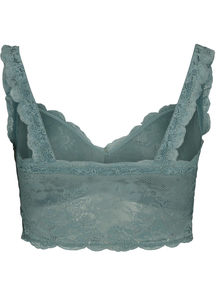 Pitsinen bralette ilman kaaritukea, Balsam Green Ass, Packshot image number 1