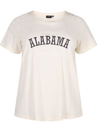 Puuvillainen T-paita tekstillä, Antique W. Alabama