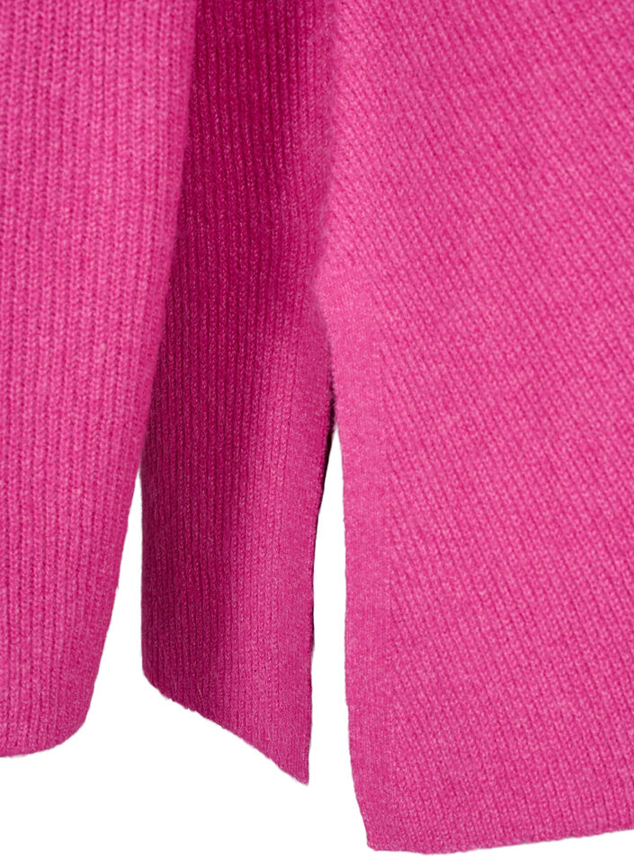 Meleerattu neule, jossa on sivuhalkiot, R. Rose/White Mel., Packshot image number 3