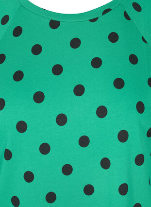 Pilkullinen mekko 3/4-hihoilla, Jolly Green Dot, Packshot image number 2