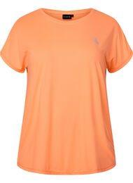 Lyhythihainen t-paita treeniin, Neon Orange