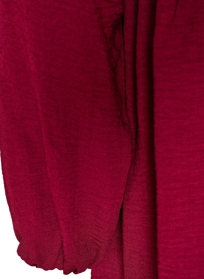 A-mallinen mekko empirelinjalla, Punainen, Packshot image number 3
