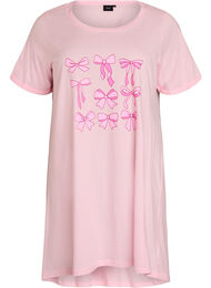 Lyhythihainen y&ouml;paita luomupuuvillaa, Vaaleanpunainen