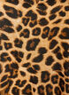 Pusero leopardikuosilla ja r&ouml;yhel&ouml;yksityiskohdilla, Ruskea, Packshot image number 2