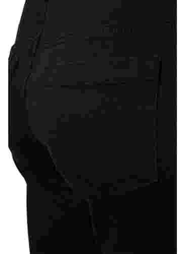 Korkeavyötäröiset Ellen bootcut-farkut, Black, Packshot image number 3