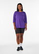 Treenipusero 3/4-hihoilla, Violetti, Model image number 1