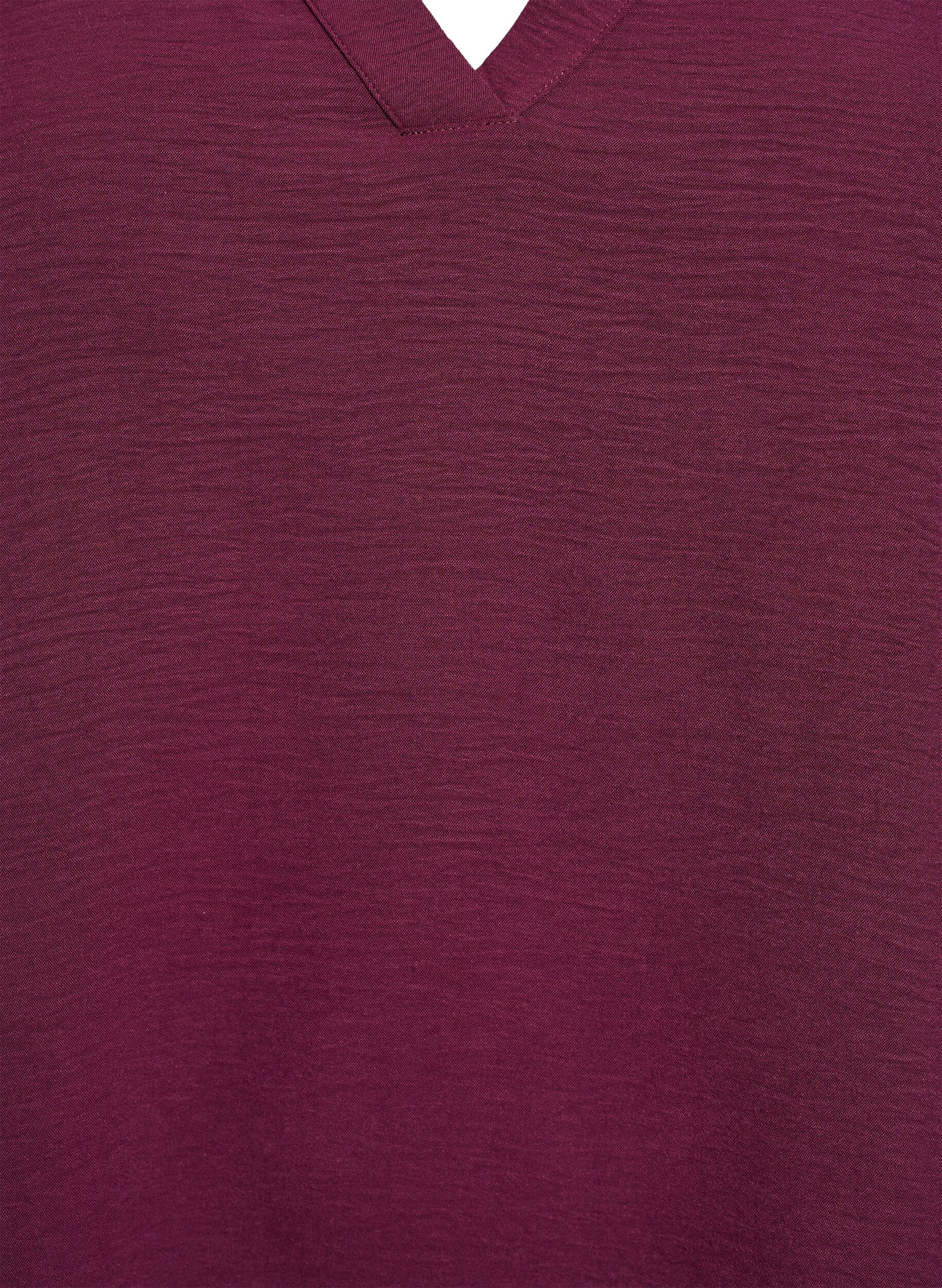 ZizziPusero 3/4-hihoilla, Tumma Bordeaux, Packshot image number 2