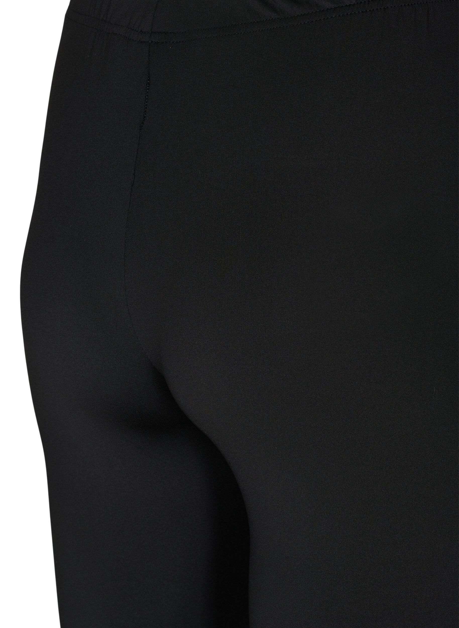 Zizzi2-pack basic -leggingsit, Musta, Packshot image number 2