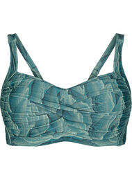 Toppi, jossa on toppaukset ja printti, Vihre&auml;