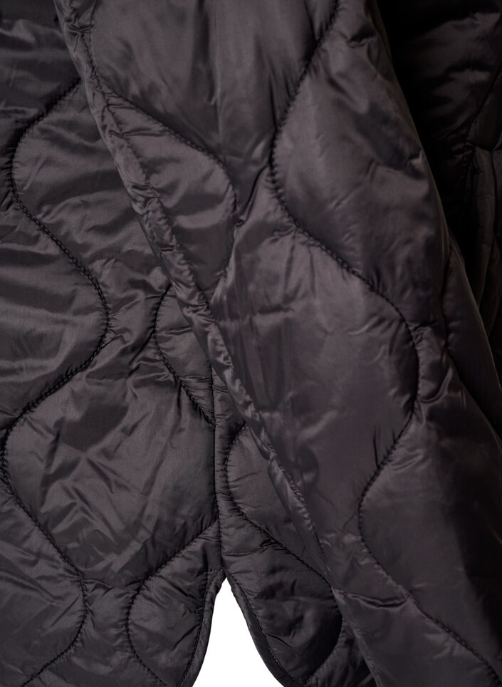 Tikkitakki painonapeilla ja py&ouml;re&auml;ll&auml; p&auml;&auml;ntiell&auml;, Musta, Packshot image number 4