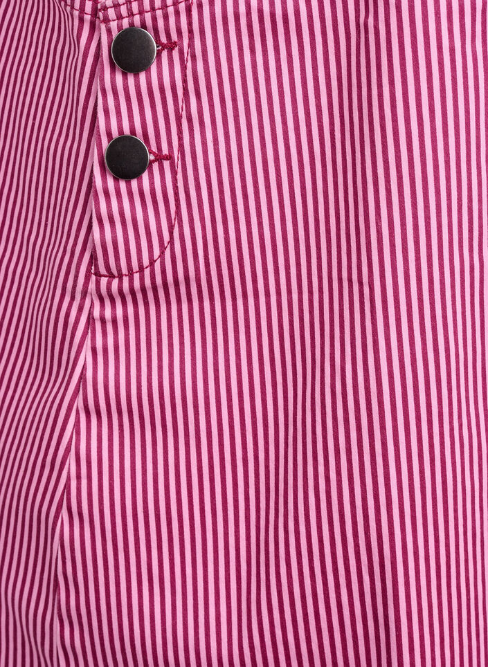 Raidallinen lyhyt haalarimekko, Red Stripe, Packshot image number 3