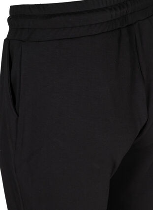 Verryttelyhousut taskuilla ja nyörillä, Black, Packshot image number 3