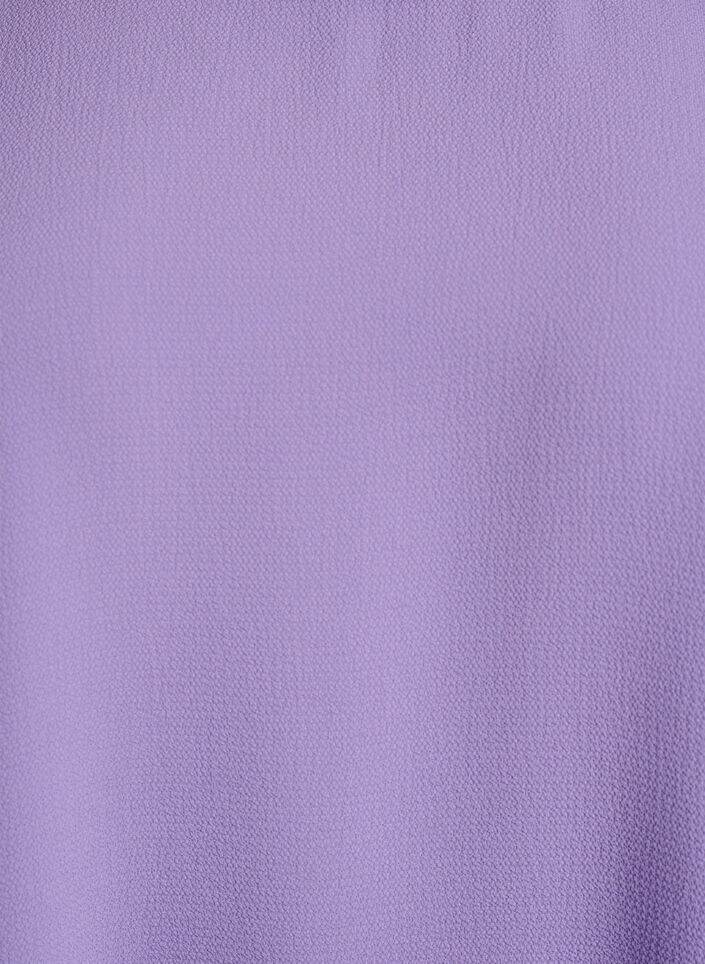 Pusero lyhyill&auml; hihoilla ja py&ouml;re&auml;ll&auml; p&auml;&auml;ntiell&auml;, Violetti, Packshot image number 2
