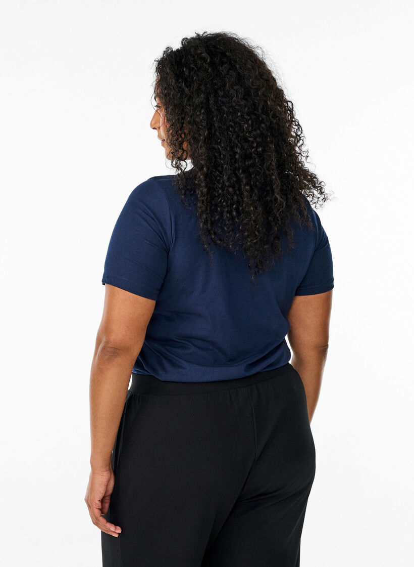 FLASH - T-paita motiivilla, Sininen, Model image number 2