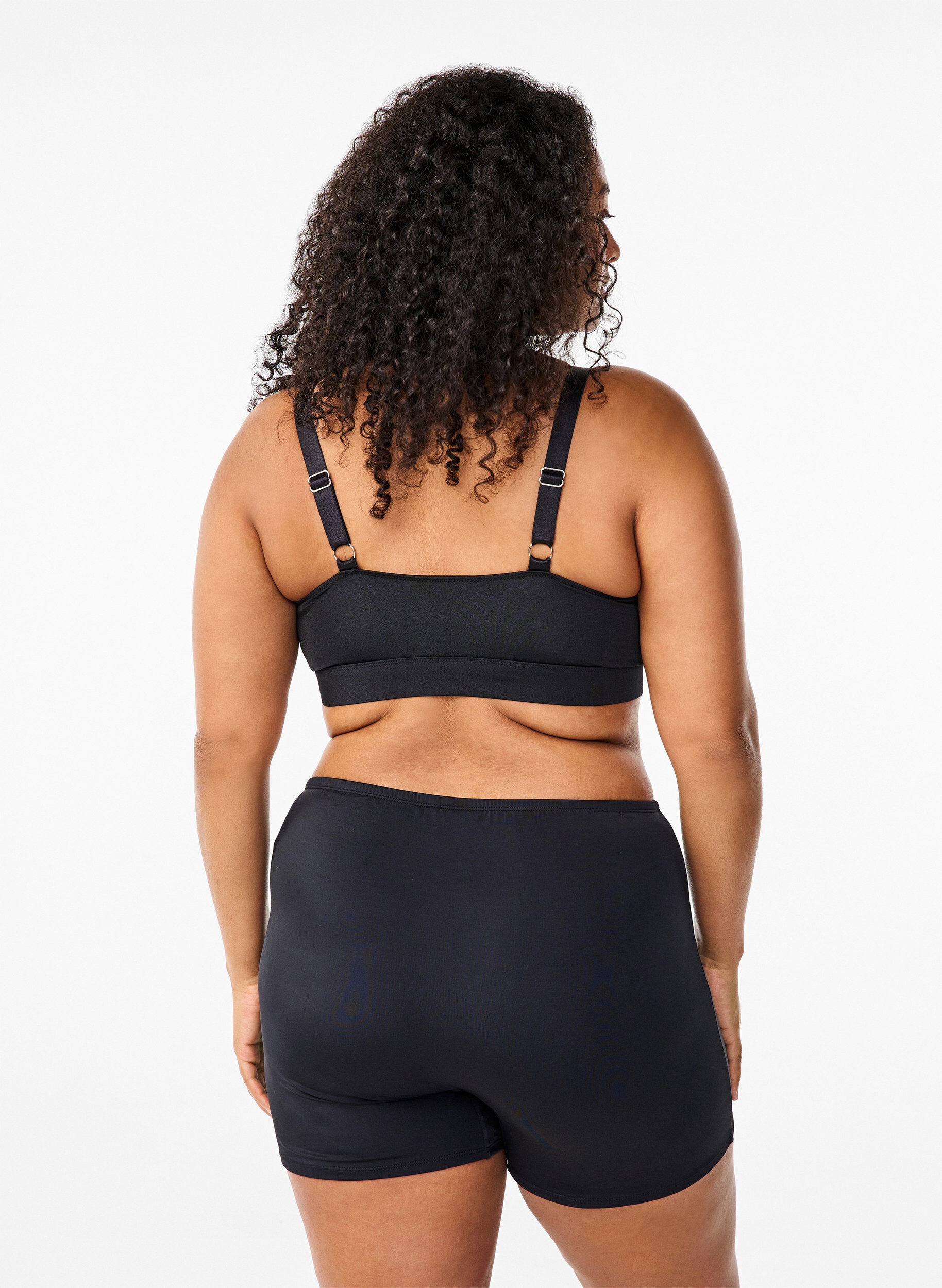 Zizzi Bikinishortsit, Musta, Model image number 2