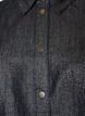 Denim-paita glitterlangalla ja 3/4-hihat, Harmaa, Packshot image number 2