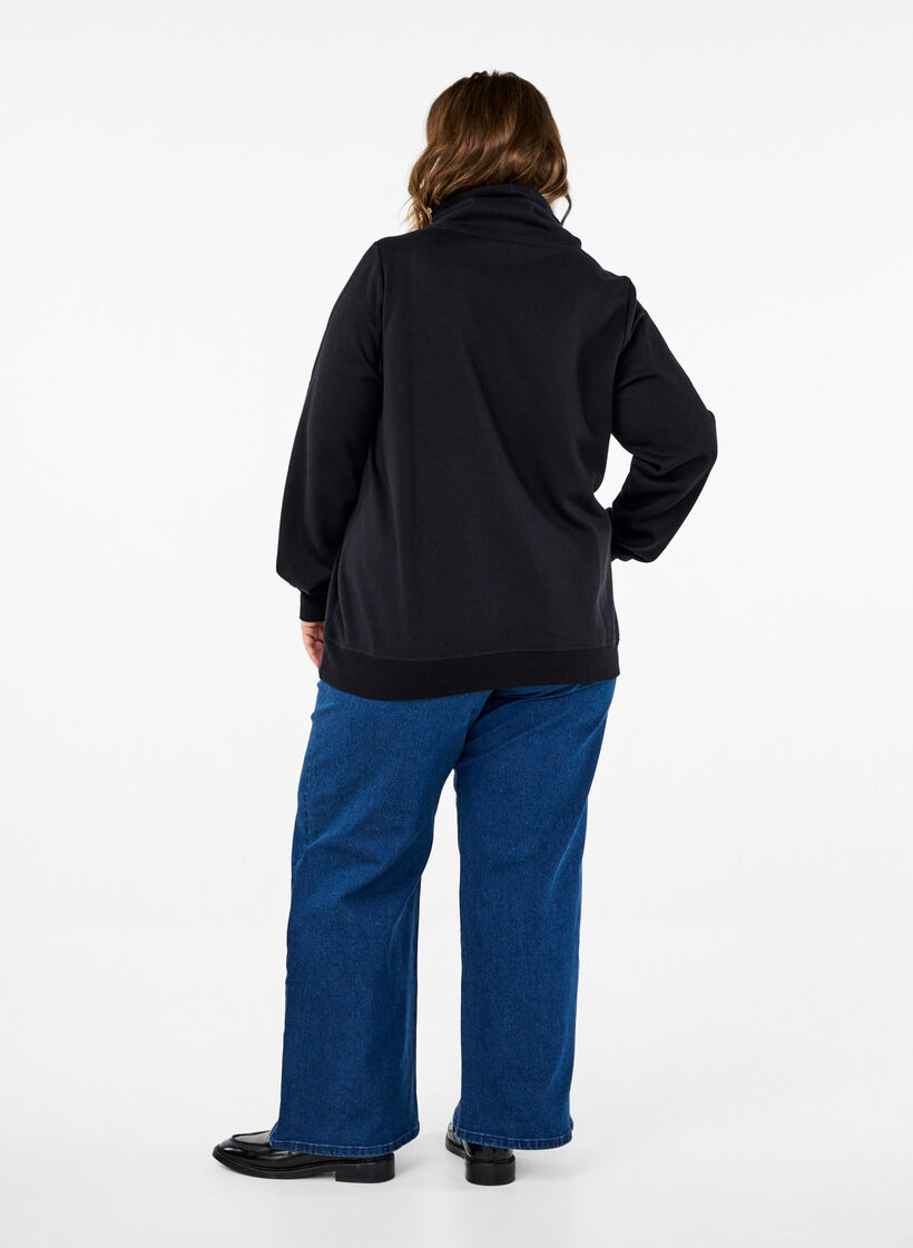 Leve&auml;lahkeiset farkut, Sininen, Model image number 1