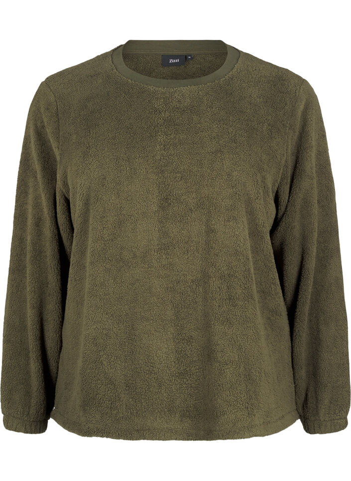 Rento teddy-paita pyöreällä pääntiellä, Forest Night, Packshot image number 0