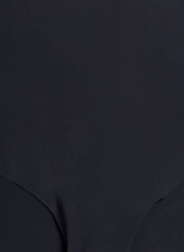 2-pack saumattomat alushousut, Musta, Packshot image number 3