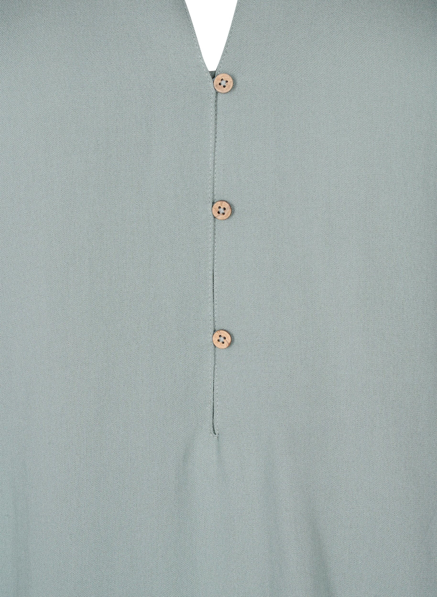 ZizziLyhythihainen viskoositunika, Chinois Green, Packshot image number 2