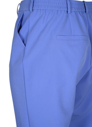 Suoralahkeiset housut, joissa on taskut, Wedgewood, Packshot image number 3