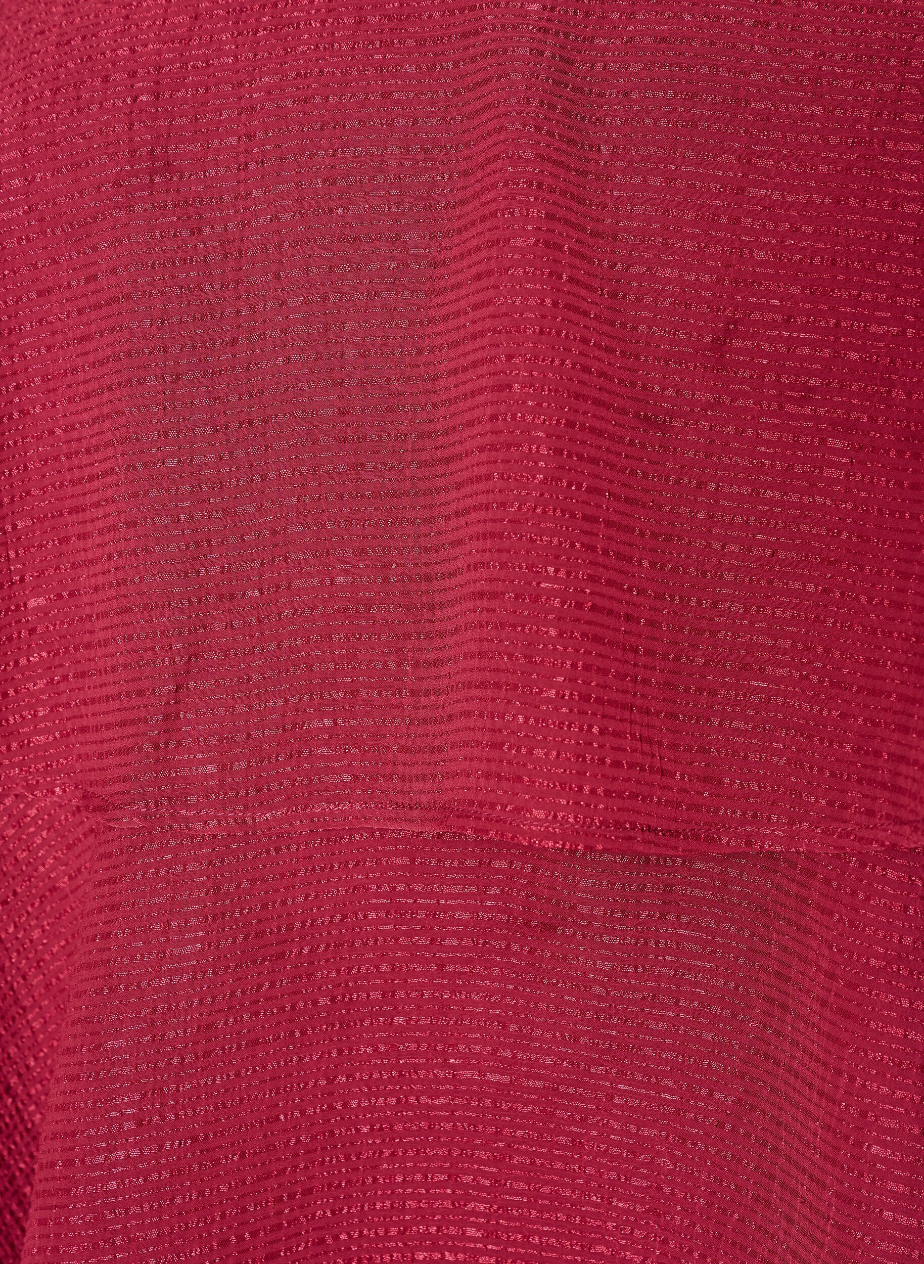 ZizziKerrostettu toppi r&ouml;yhel&ouml;ill&auml; ja spagettiolkaimilla, Punainen, Packshot image number 2