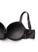 Kaarituelliset bikiniliivit rypytyksell&auml;, Musta, Packshot image number 3