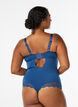 Kaarituelliset pitsibodyt remmiyksityiskohdilla, Sininen, Model image number 1