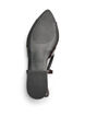 Slingback -keng&auml;t rusettiyksityiskohdilla ja kiilt&auml;v&auml;pintaisella ilmeell&auml;, Ruskea, Packshot image number 4