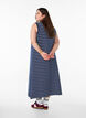 Hihaton polo-mekko midi-pituudella, Sininen, Model image number 1