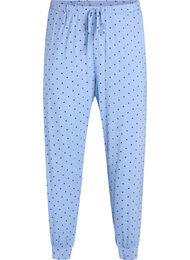 Yöhousut modaalista korkealla vyötäröllä, Sininen