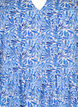 FLASH – A-linjainen mekko painatuksella, White Blue AOP, Packshot image number 2