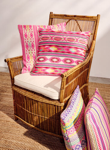 Kuvioitu tyynynpäällinen, Pink, Image image number 0