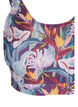 Bikiniyläosa pyöreällä pääntiellä, Deep Tropical Print, Packshot image number 2