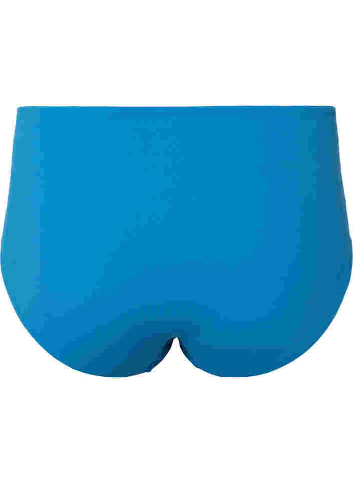 Alushousut normaalilla vyötäröllä ja pitsillä, Cendre Blue, Packshot image number 1