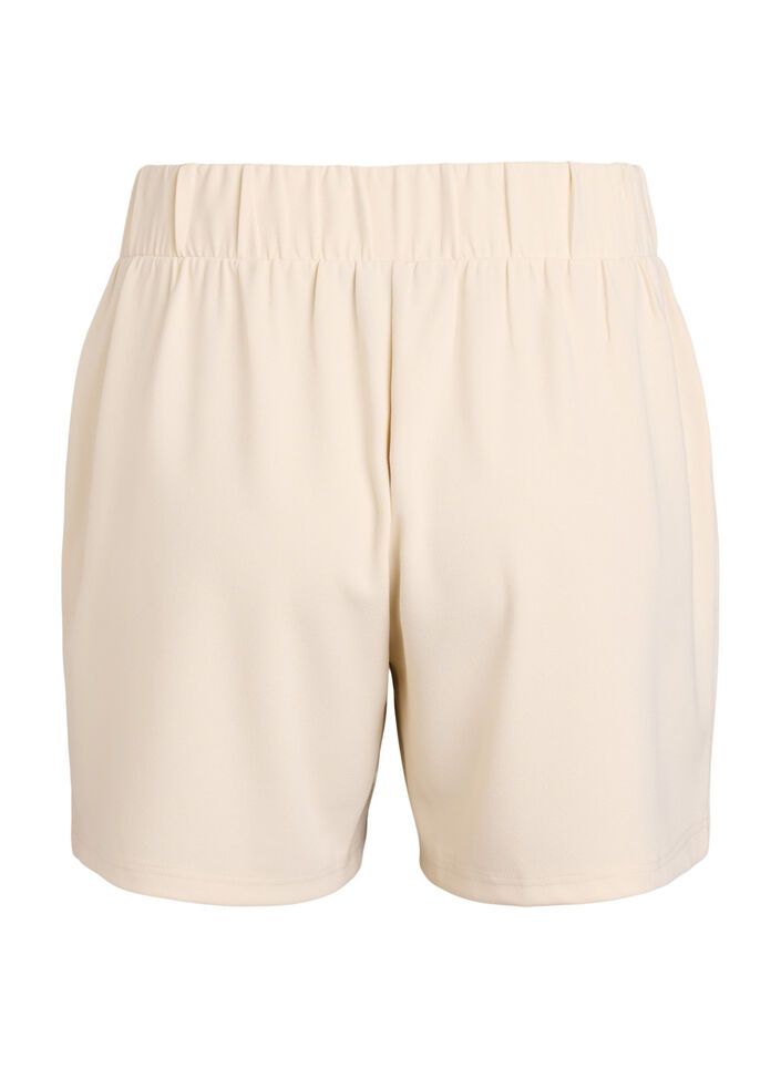 V&auml;lj&auml;t shortsit taskuilla , Beige, Packshot image number 1