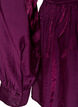 Kiilt&auml;v&auml; viskoosipusero peplum-efektill&auml;, Violetti, Packshot image number 3