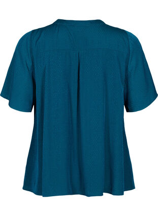 Pilkullinen lyhythihainen paita, Deep Teal, Packshot image number 1