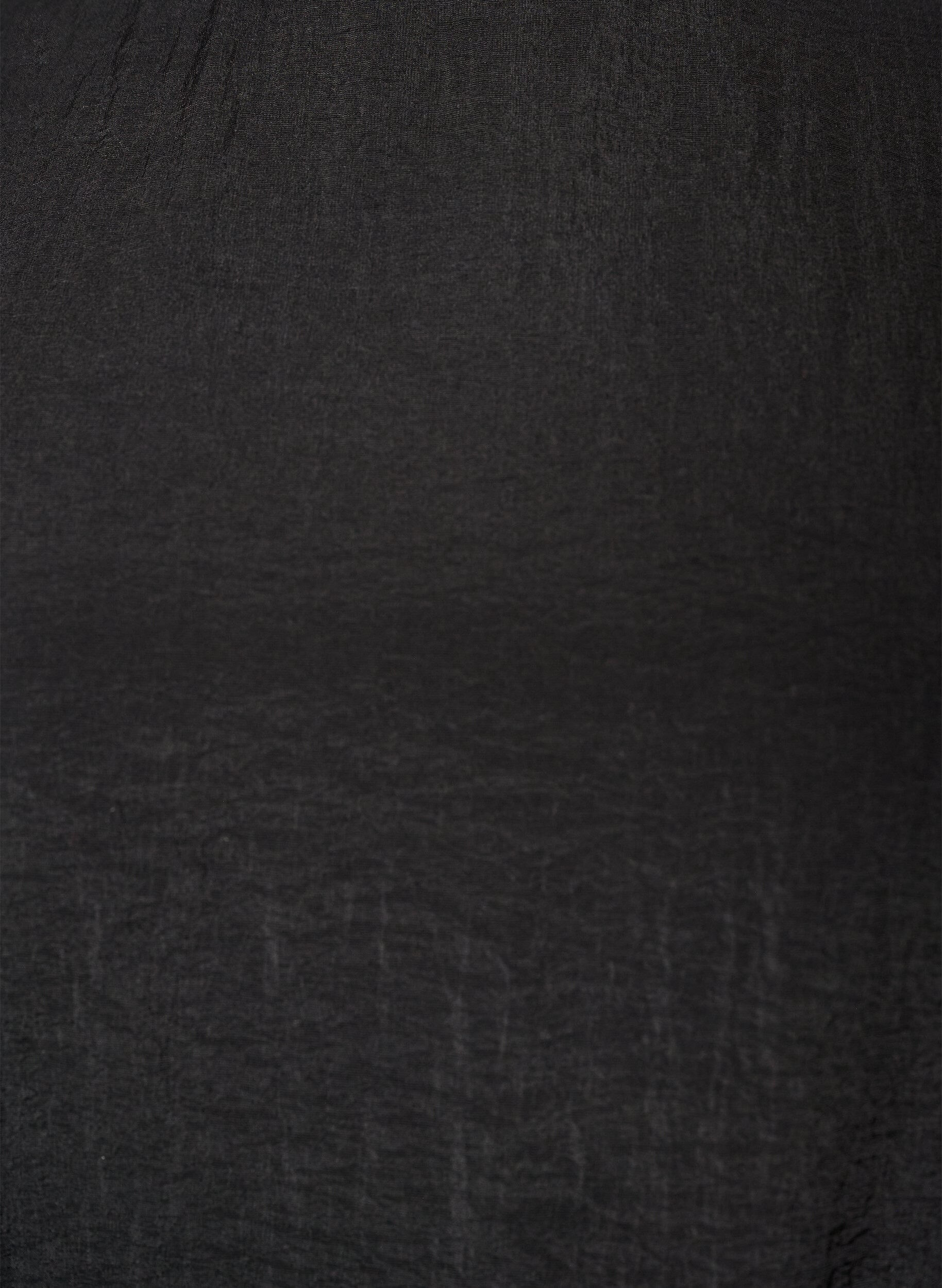 ZizziNilkkapituinen mekko, jossa on hulmuavat hihat ja solmittava vy&ouml;t&auml;r&ouml;, Musta, Packshot image number 2