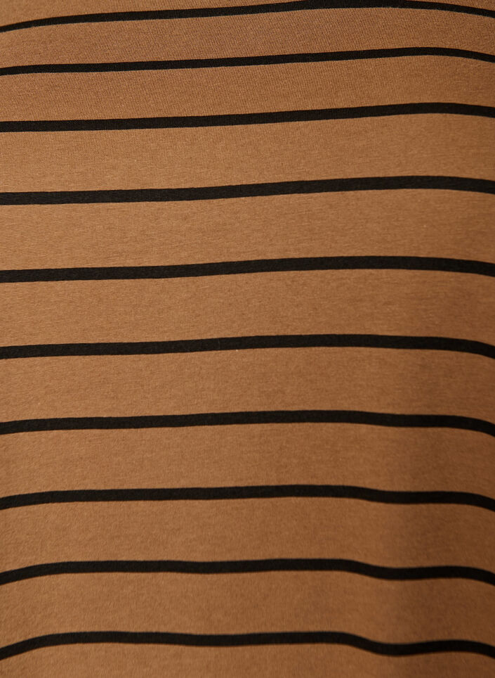 2-pack T-paitamekko lyhyill&auml; hihoilla, Ruskea, Packshot image number 2