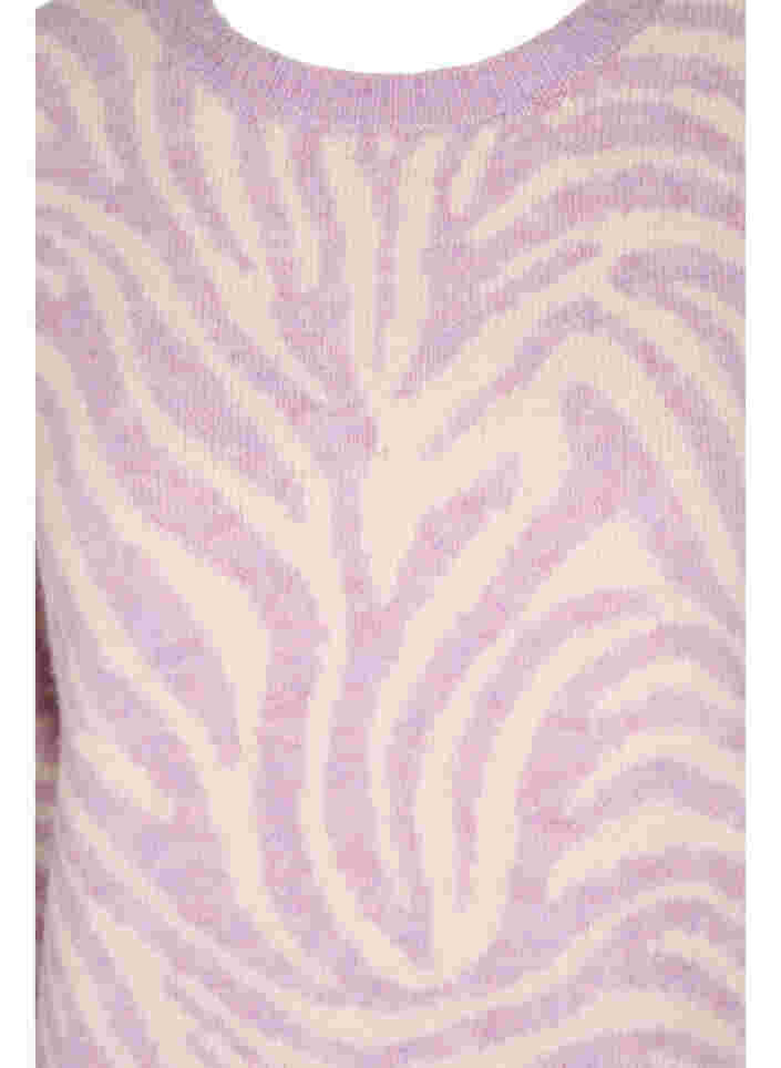 Neulepusero kuviolla, Lavender  Mel Comb., Packshot image number 2