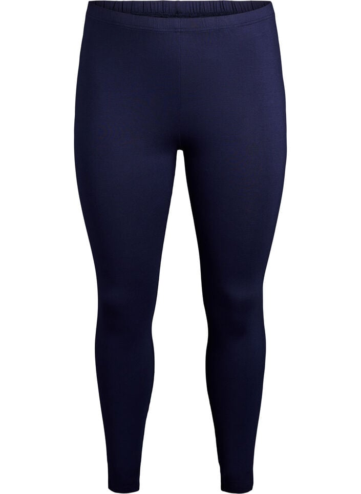 Perusleggingssit viskoosista, Sininen, Packshot image number 0