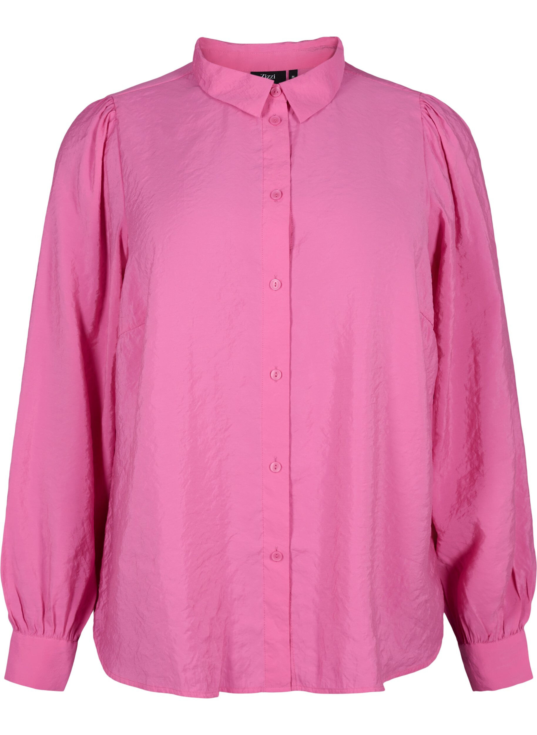 Zizzi Pitk&auml;hihainen paita Tencel &trade;-modaalia, Phlox Pink, Packshot image number 0