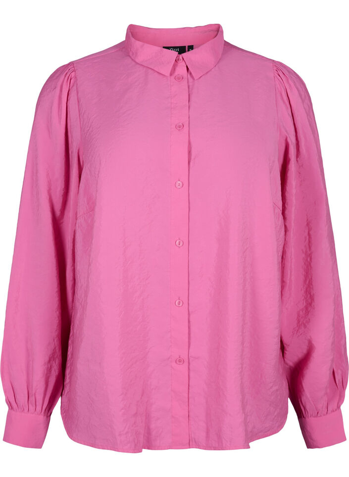 Pitk&auml;hihainen paita Tencel &trade;-modaalia, Phlox Pink, Packshot image number 0