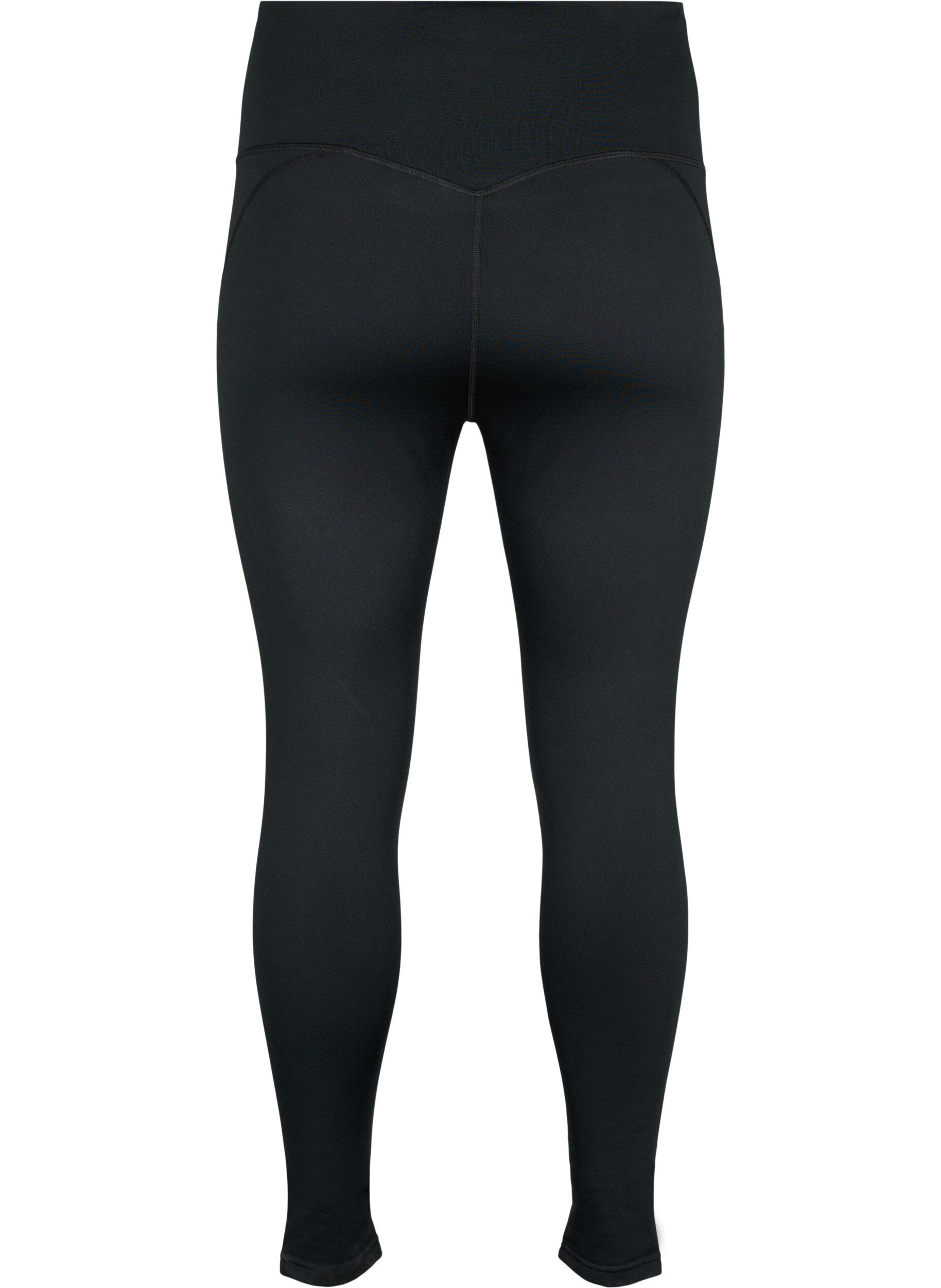 ZizziTreenilegginsit fleecevuorella, Musta, Packshot image number 1