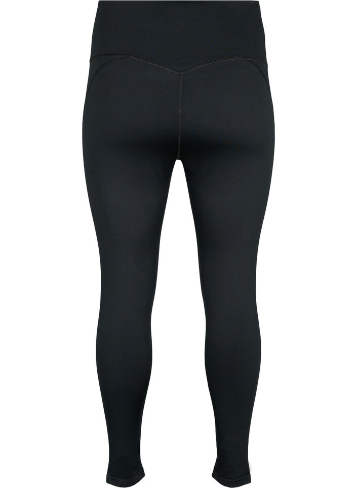 Treenilegginsit fleecevuorella, Musta, Packshot image number 1