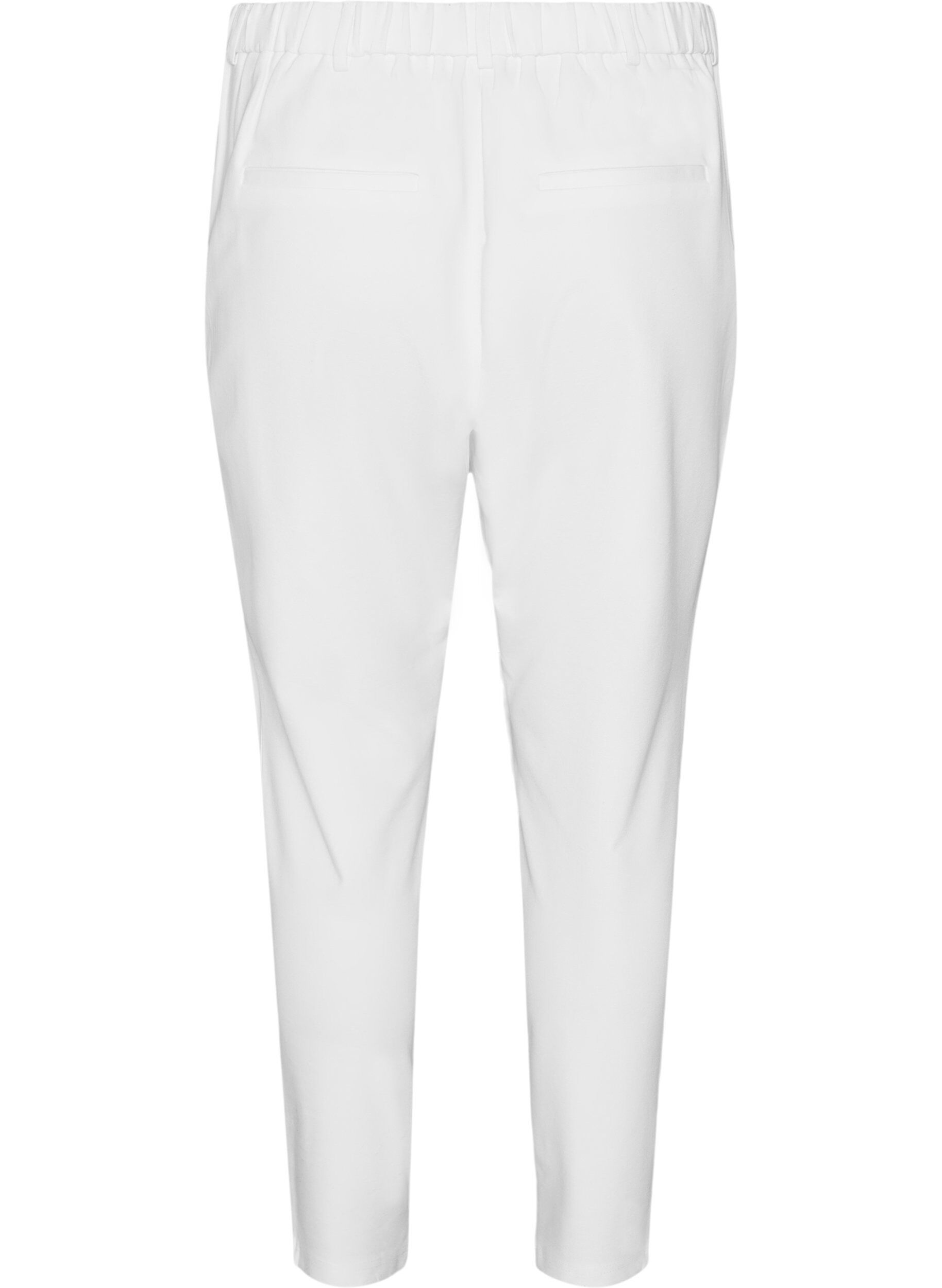 ZizziMaddison-lyhyet housut, Valkoinen, Packshot image number 1